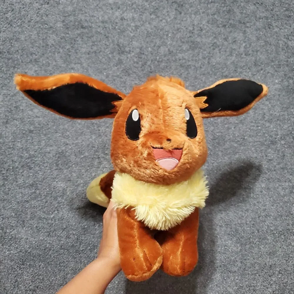 Build A Bear Pokemon Eevee Plush Stuffed Animal W/Sound Needs New Battery 2017